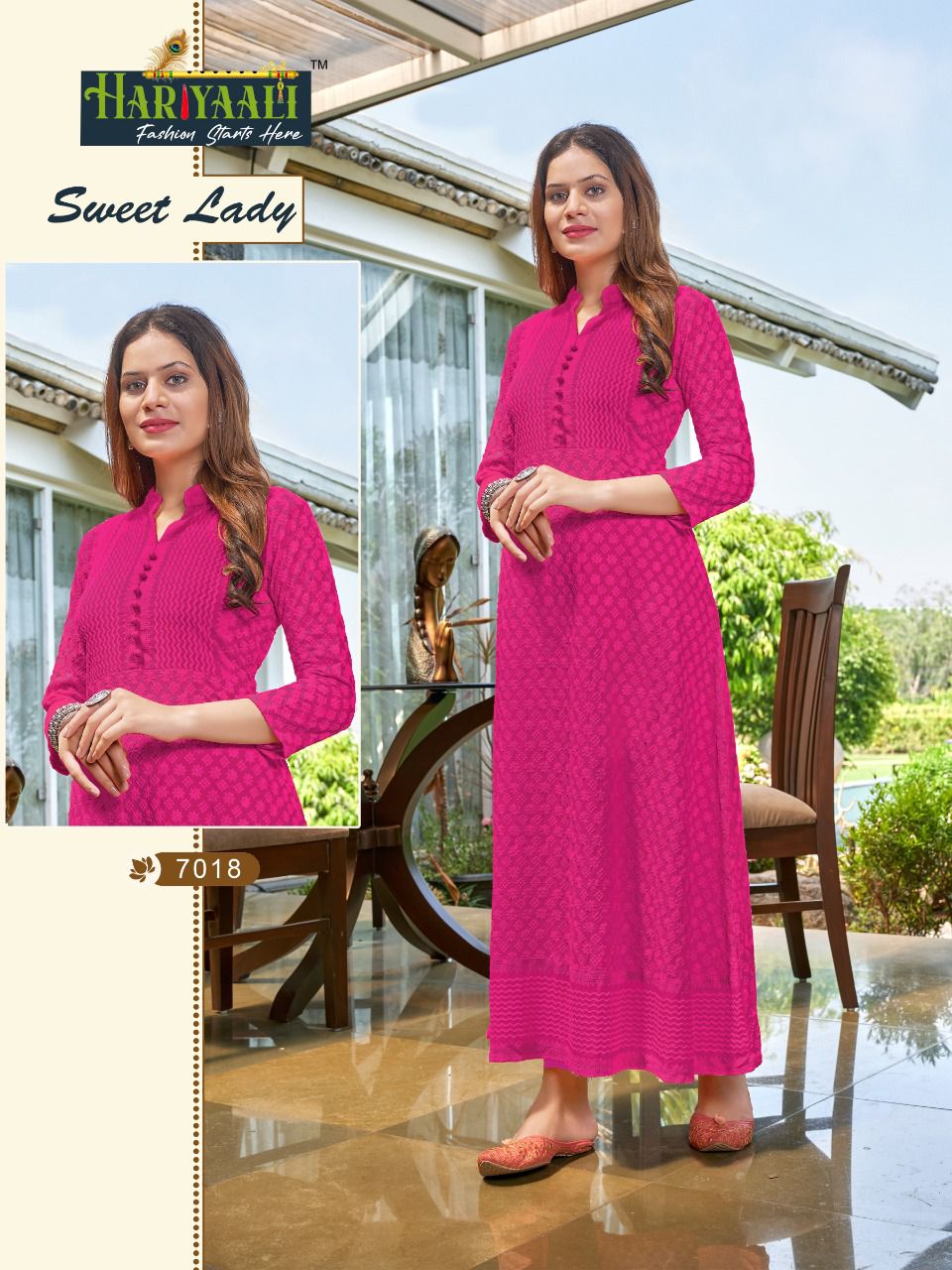Sweet Lady Heavy Fancy Party Wear Rayon Long Kurti Collection